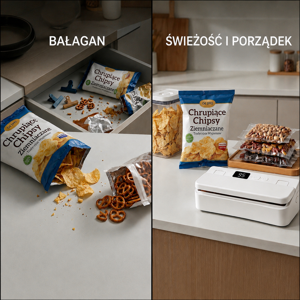 Livingly™ SealPro – Bezprzewodowa zgrzewarka do żywności